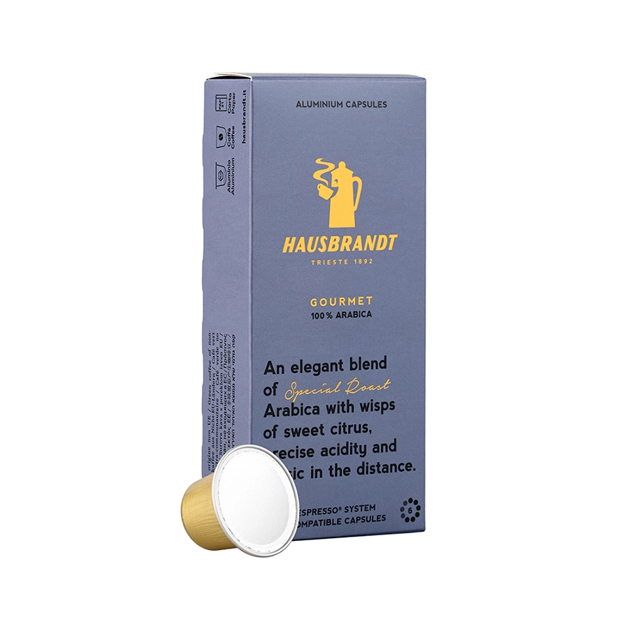 Капсули Nespresso HAUSBRANDT Gourmet 100% Arabica  - 10 брoя